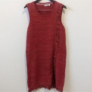 Anthropologie Holding  Horses Knit Sleeveless Dress